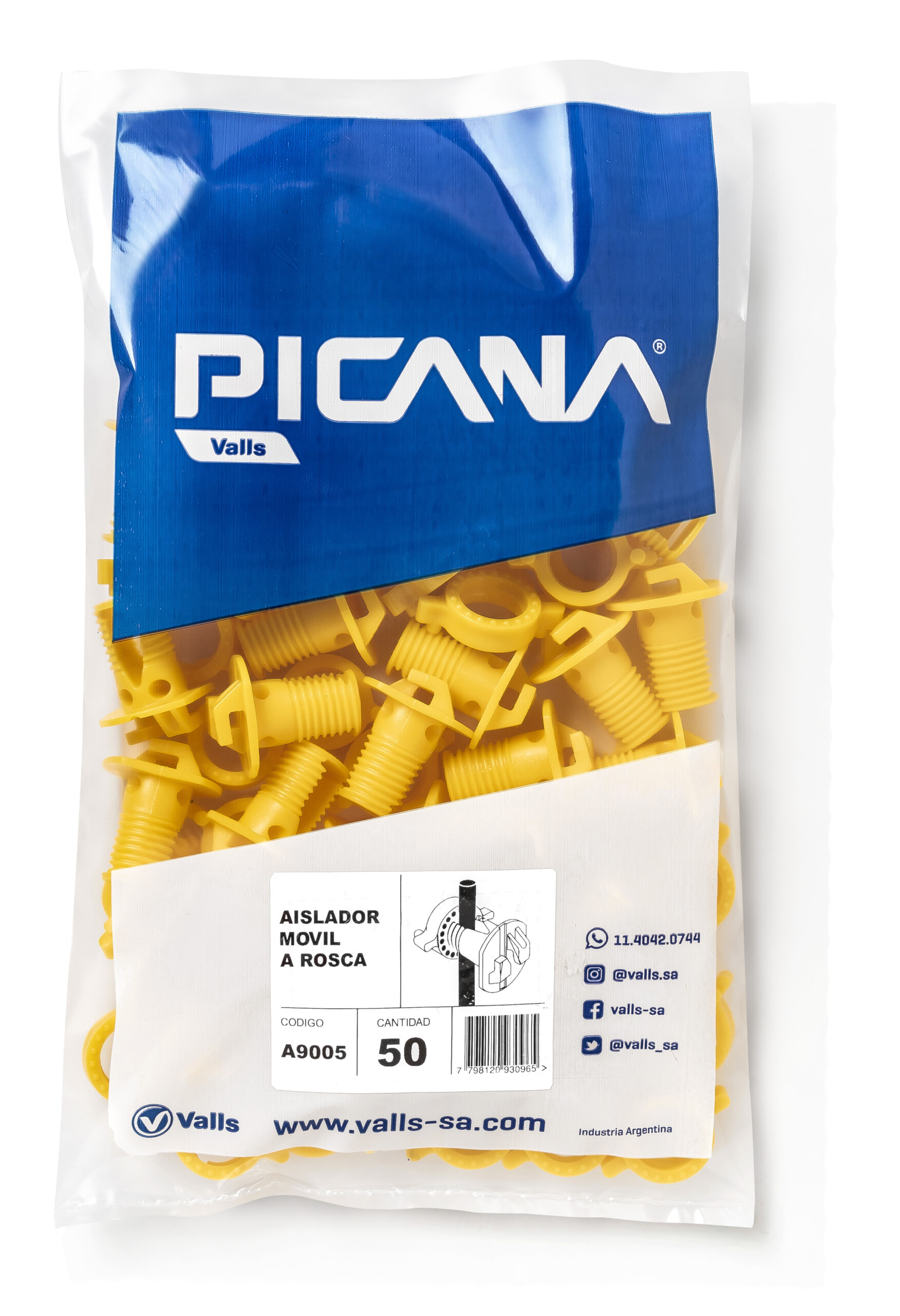 AISLADOR MÓVIL A ROSCA - Imagen 3