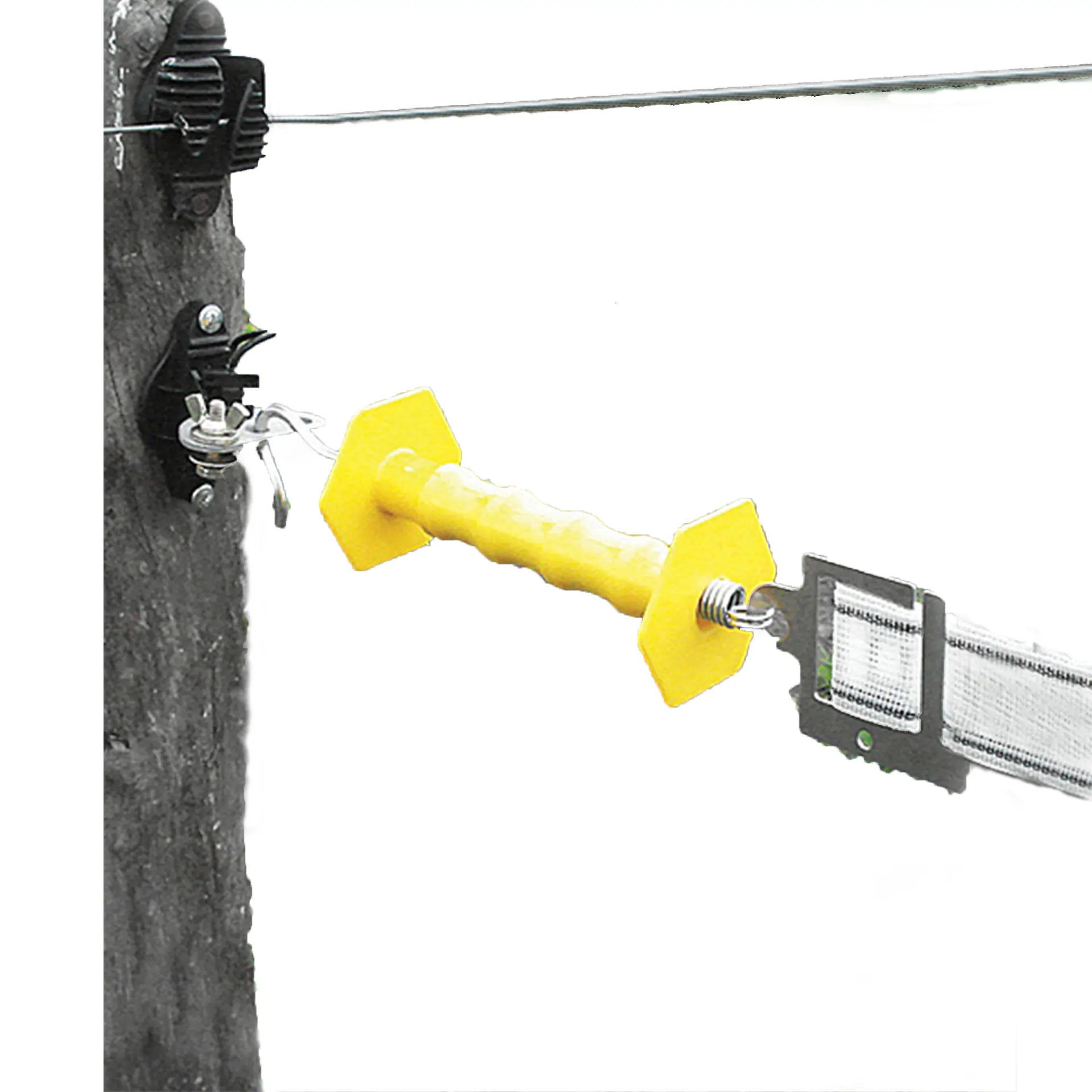 TRANQUERA DE CINTA 40mm - KIT COMPLETO 5 Mt